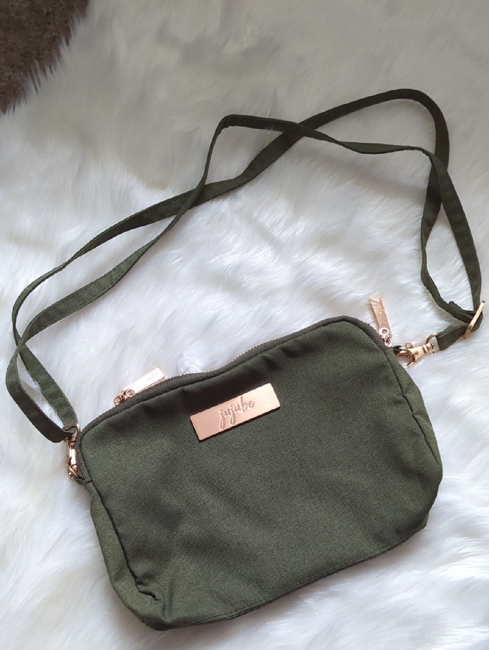 Ju-Ju-Be Olive Rose Be Set Large Crossbody